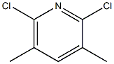 2,6-Dichloro-3,5-dimethylpyridine Struktur