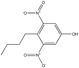 4-Butyl-3,5-dinitrophenol Struktur