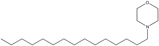 4-Pentadecylmorpholine Struktur