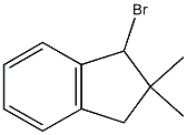 2,3-Dihydro-1-bromo-2,2-dimethyl-1H-indene Struktur