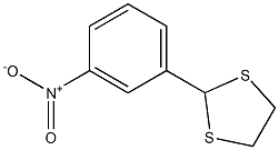 2-(3-Nitrophenyl)-1,3-dithiolane Struktur