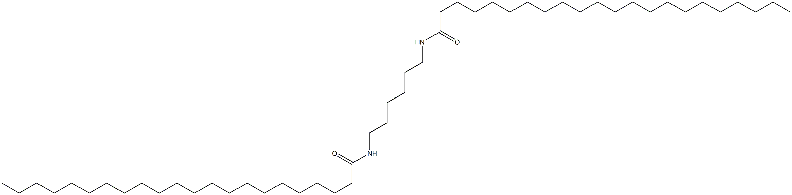 N,N'-(1,6-Hexanediyl)bis(docosanamide) Struktur