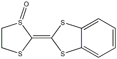 2-(1,3-Benzodithiol-2-ylidene)-1,3-dithiolane 1-oxide Struktur