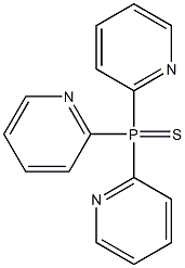 Tri(2-pyridyl)phosphine sulfide Struktur