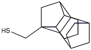 Dodecahydro-4,9:5,8-dimethano-1H-benz[f]indene-4-methanethiol Struktur