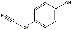 Cyano(4-hydroxyphenyl)methanide Struktur