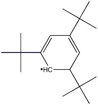 2,4,6-Tri-tert-butylphenyl radical Struktur