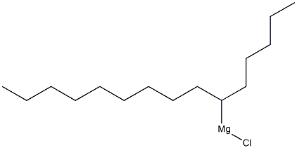 (1-Pentyldecyl)magnesium chloride Struktur