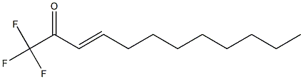 (E)-1,1,1-Trifluoro-3-dodecen-2-one Struktur