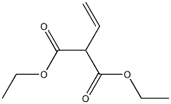 Vinylmalonic acid diethyl ester Struktur