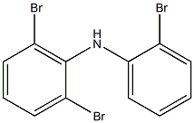 2,6-Dibromophenyl 2-bromophenylamine Struktur