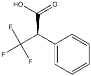 [R,(-)]-3,3,3-Trifluoro-2-phenylpropionic acid Struktur