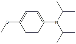 N,N-Diisopropyl-4-methoxybenzenamine Struktur