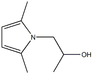 3-(2,5-Dimethyl-1H-pyrrol-1-yl)-2-propanol Struktur