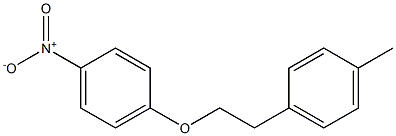 1-Nitro-4-[2-(p-tolyl)ethoxy]benzene Struktur