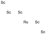 Pentascandium ruthenium Struktur