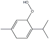 p-Mentha-1,4-dien-3-yl hydroperoxide Struktur