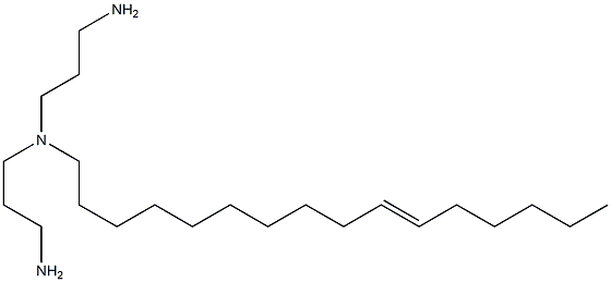 N,N-Bis(3-aminopropyl)-10-hexadecen-1-amine Struktur