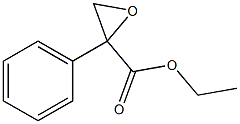 2-Phenyloxirane-2-carboxylic acid ethyl ester Struktur