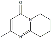 2-Methyl-6,7,8,9-tetrahydro-4H-pyrido[1,2-a]pyrimidin-4-one Struktur