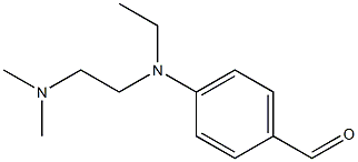 4-[N-Ethyl-N-(2-dimethylaminoethyl)amino]benzaldehyde Struktur