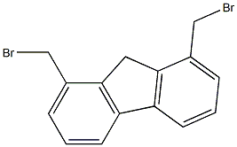 1,8-Di(bromomethyl)-9H-fluorene Struktur