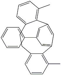 6,6''-Dimethyl-5'-phenyl-2,2''-ethano-1,1':3',1''-terbenzene Struktur