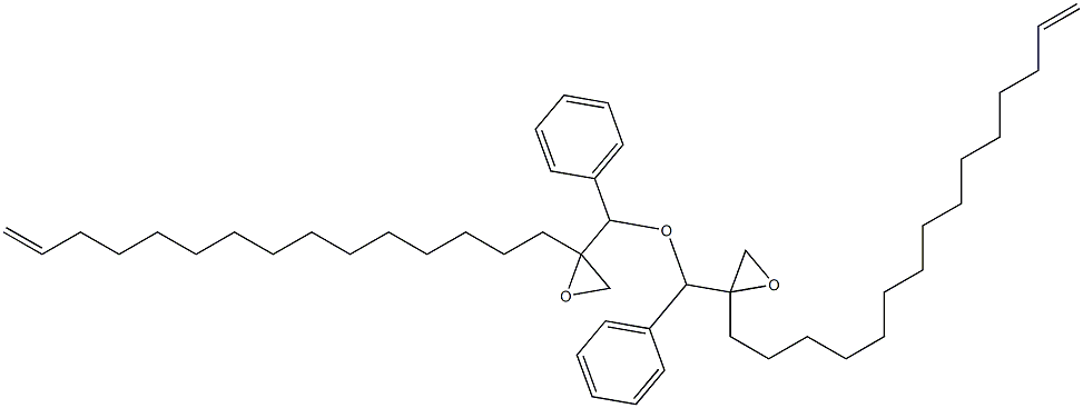 2-(14-Pentadecenyl)phenylglycidyl ether Struktur