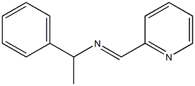 N-[(1R)-1-Phenylethyl](2-pyridyl)methanimine Struktur