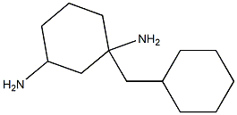 5-Cyclohexylmethyl-1,3-cyclohexanediamine Struktur