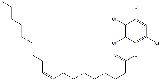 (9Z)-9-Octadecenoic acid 2,3,4,6-tetrachlorophenyl ester Struktur