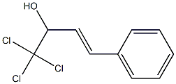 1,1,1-Trichloro-4-phenyl-3-butene-2-ol Struktur