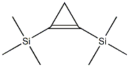 1,2-Bis(trimethylsilyl)cyclopropene Struktur