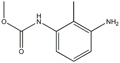 3-Amino-2-methylphenylcarbamic acid methyl ester Struktur