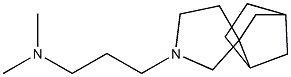 1'-(3-Dimethylaminopropyl)-spiro[bicyclo[2.2.1]heptane-2,3'-pyrrolidine] Struktur