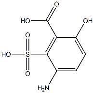 5-Amino-6-sulfosalicylic acid Struktur