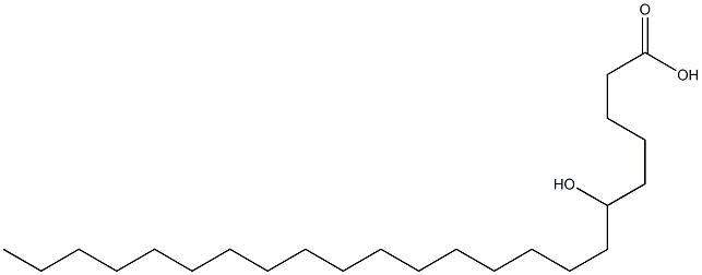 6-Hydroxytricosanoic acid Struktur