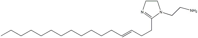 1-(2-Aminoethyl)-2-(3-hexadecenyl)-2-imidazoline Struktur