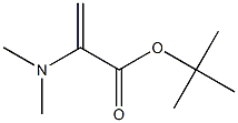 2-(Dimethylamino)acrylic acid tert-butyl ester Struktur