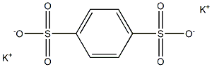 1,4-Benzenedisulfonic acid dipotassium salt Struktur