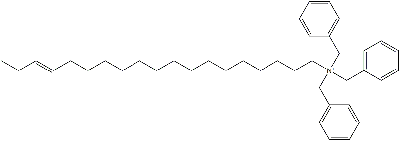 (16-Nonadecenyl)tribenzylaminium Struktur