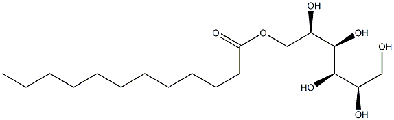 D-Mannitol 1-dodecanoate Struktur