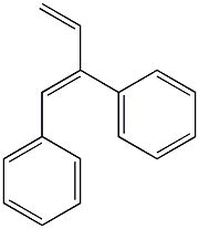 (1Z)-1,2-Diphenyl-1,3-butadiene Struktur