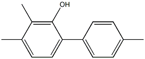 5,6-Dimethyl-2-(4-methylphenyl)phenol Struktur