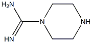 1-Piperazinecarboxamidine Struktur