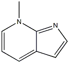 7-Methyl-7H-pyrrolo[2,3-b]pyridine Struktur