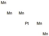 Pentamanganese platinum Struktur