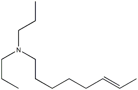 N,N-Dipropyl-6-octen-1-amine Struktur