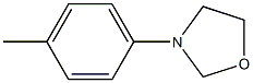 3-(4-Methylphenyl)oxazolidine Struktur