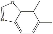 6,7-Dimethylbenzoxazole Struktur